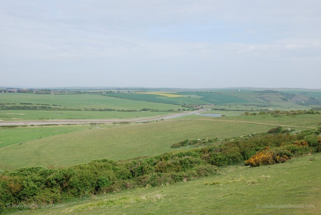Blick in den Seven Sisters Country Park
