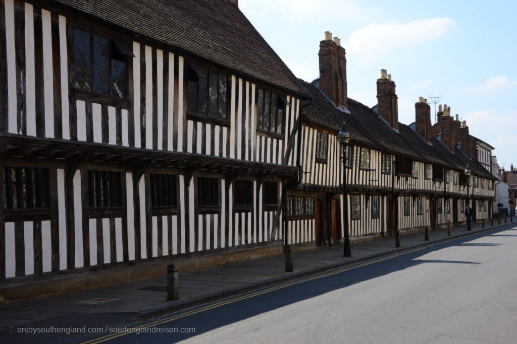 Die Stadt von Shakespeare: Stratford-upon-Avon in Warwickshire