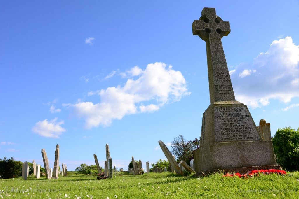 Auf dem Friedhof von Abbotsbury