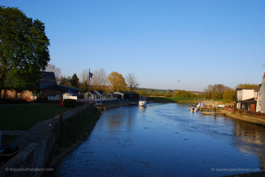 Arundel liegt an den Ufern des River Arun