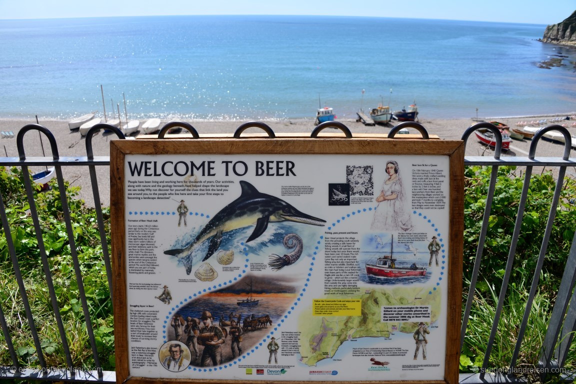 Beer - tatsächlich ein Ort in Devon