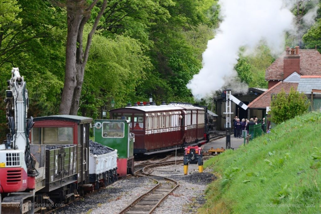 Lynton & Barnstaple Railway today - Woody Bay Operations Centre.