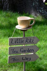 Der Mini-Tea Garden in Borde Hill