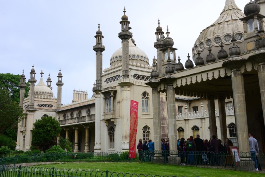Der Royal Pavillon in Brighton (East Sussex)
