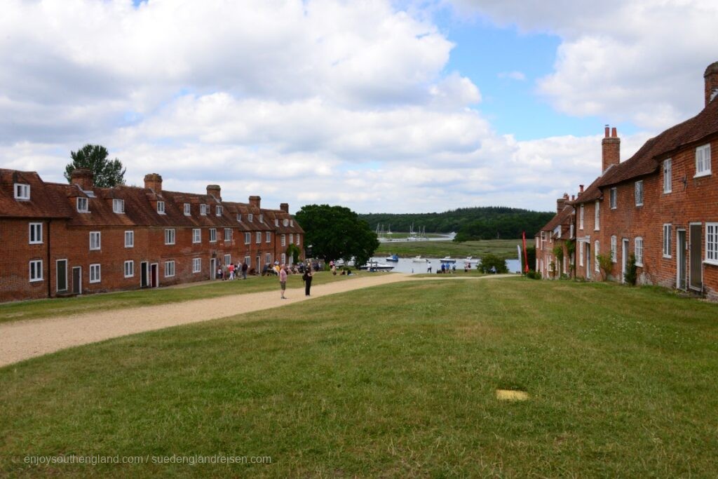Buckler's Hard im New Forest (Hamsphire) war einst eine der bedeutendsten Werften Englands