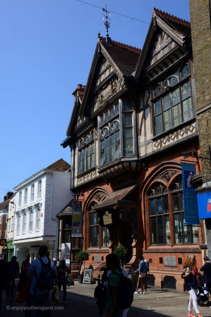 Alte Gebäude in der Innenstadt von Canterbury