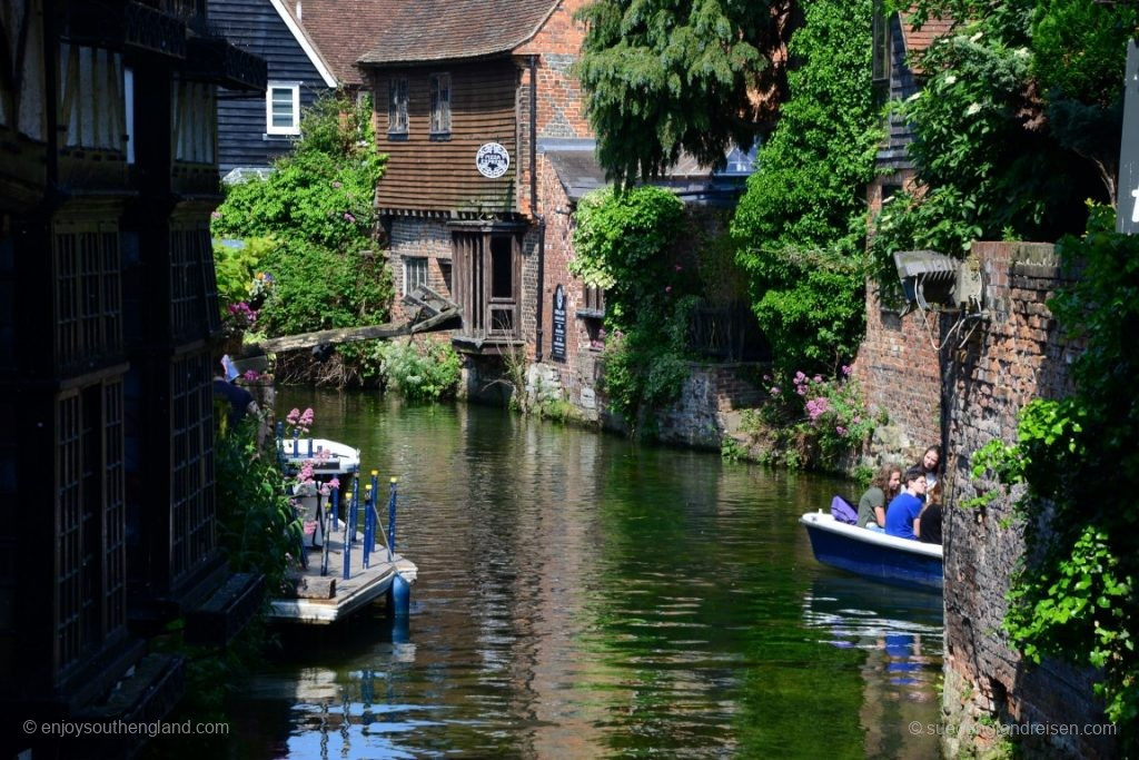 Wasserstraßen in Canterbury