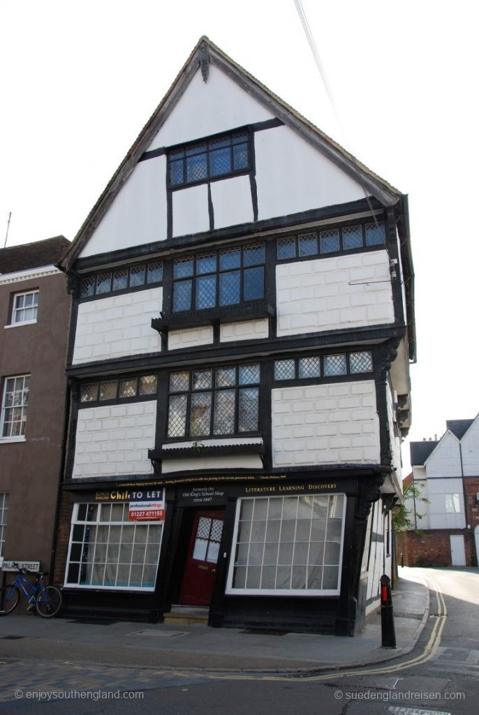 Das wohl schrägste Haus von Canterbury