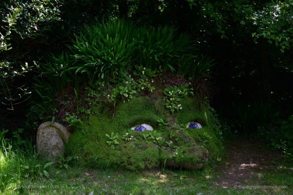 Giants Head in den Lost Gardens of Heligan