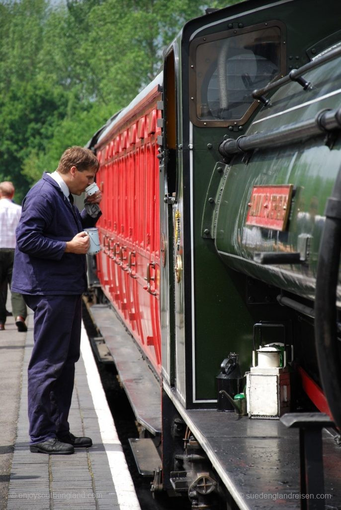 Kent & East Sussex Railway - a well deserved break!