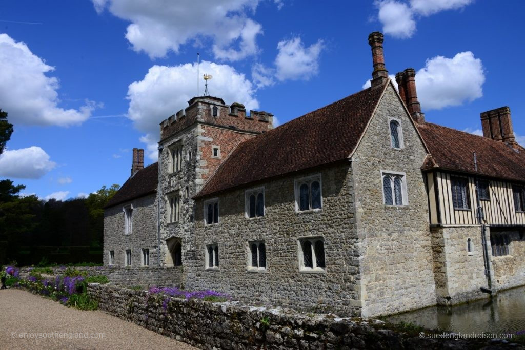 Ightham Mote - die Eingangsseite