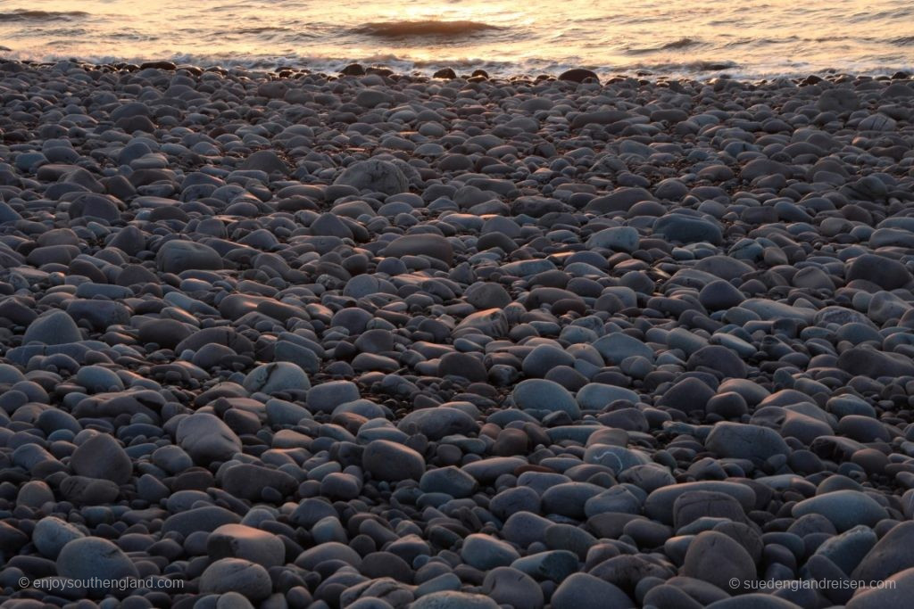 Abends am Bossington Beach