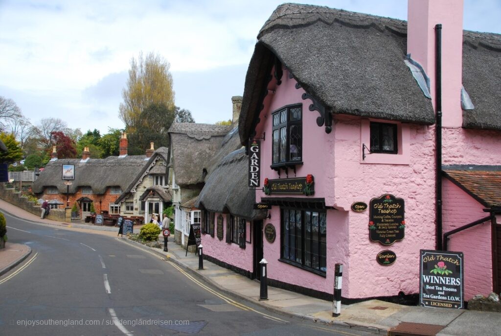 Shanklin auf der Isle of Wight ist einer DER Touristenorte dort