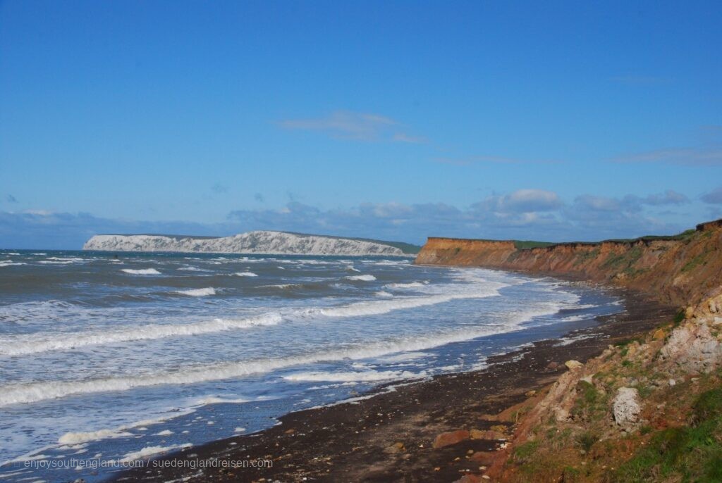 Freshwater Bay auf der Isle of Wight