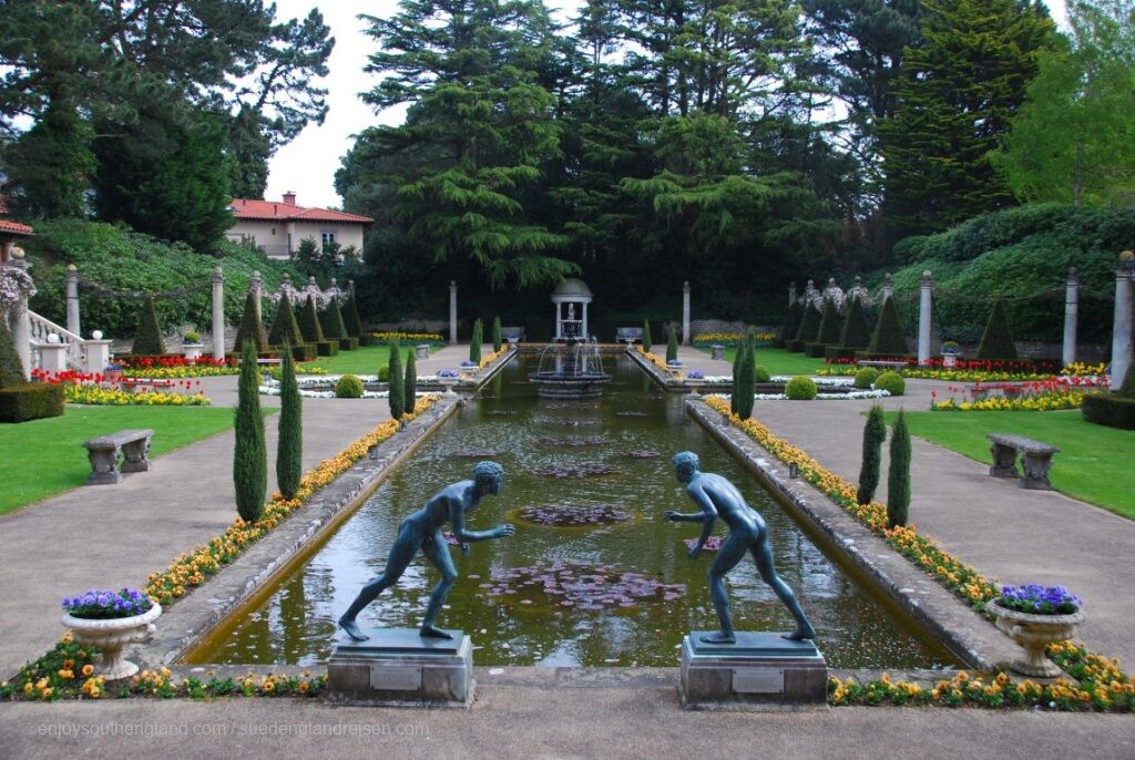 Compton Acres in Dorset - ein für England sehr ungewöhnlicher Garten
