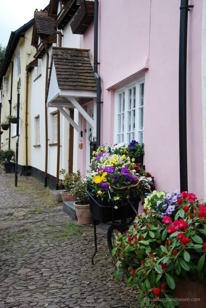 Häuser in Dunster (Somerset)