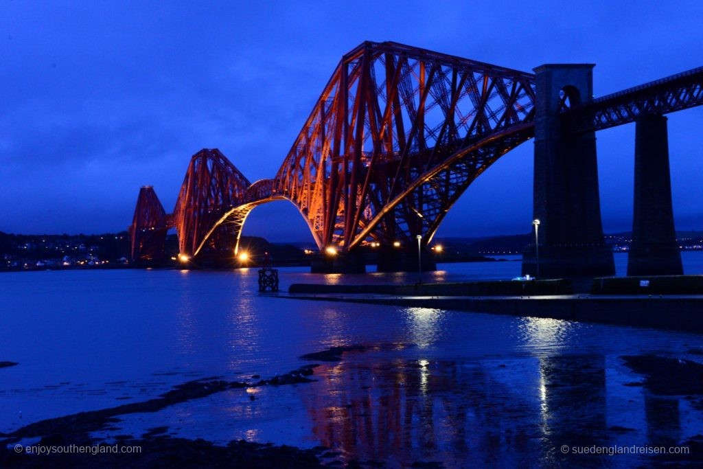 The Forth Bridge at South Queensferry