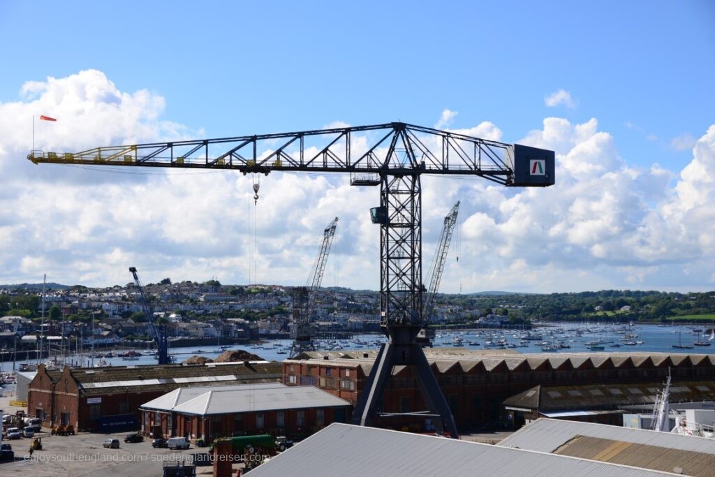 Falmouth in Cornwall ist noch immer Industriestadt