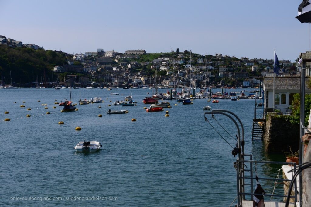 Fowey in Cornwall - gelegen direkt an der Südküste