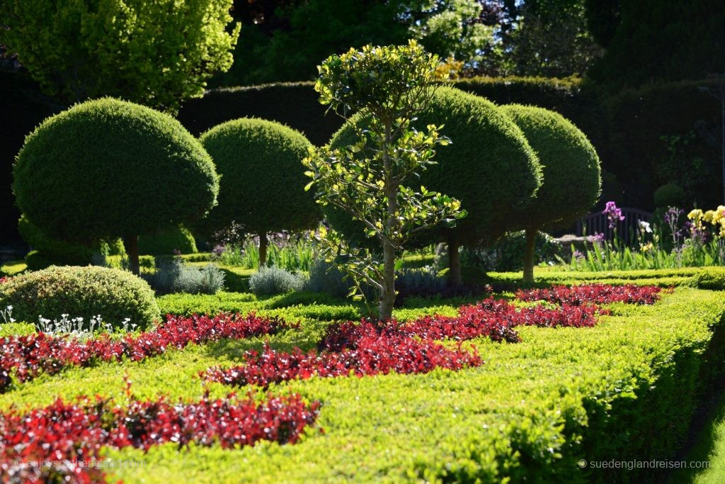 Abbey House Gardens - im formalen Garten