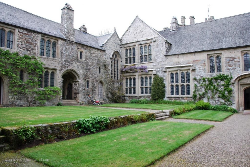 Cotehele in Cornwall - der Innenhof