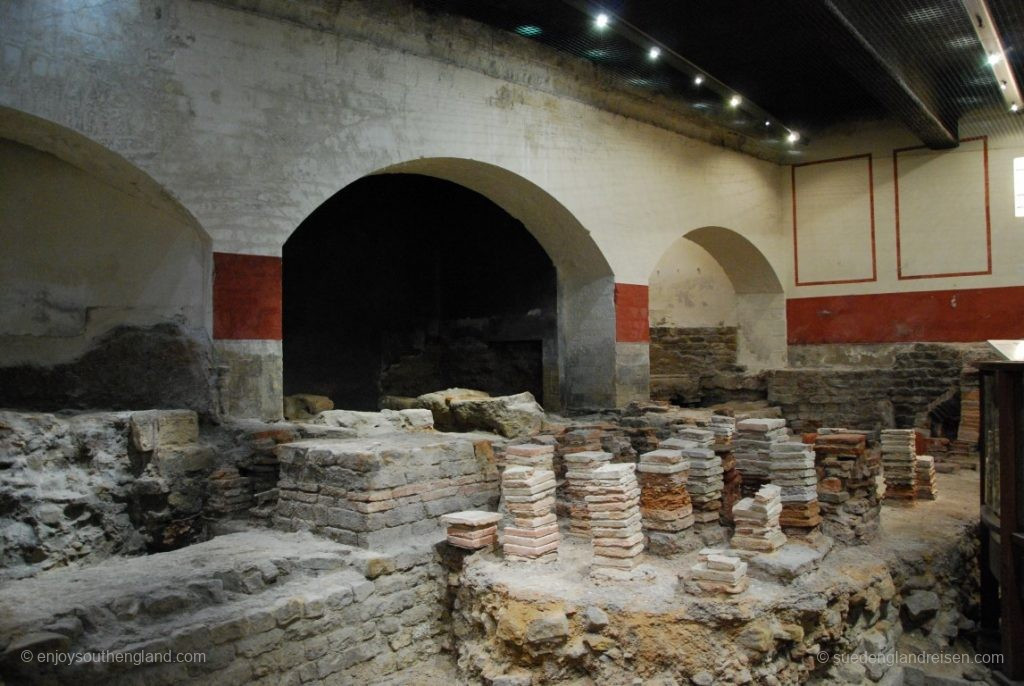 In den Roman Baths in Bath