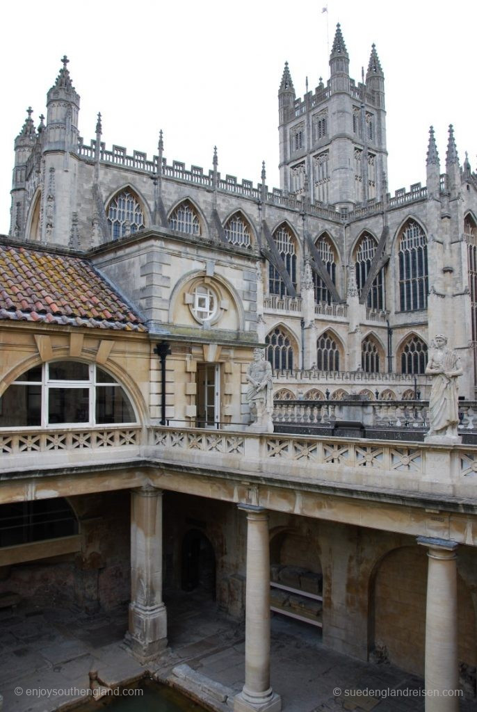 Roman baths in Bath (Somerset)