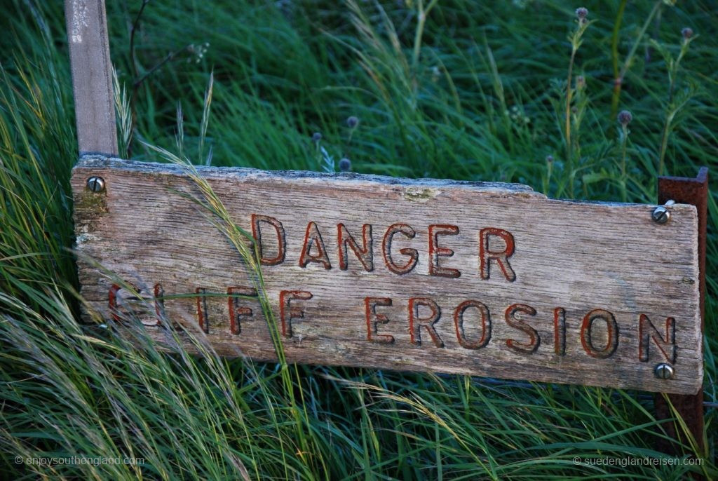 Beachy Head (East Sussex) - Beware of the cliffs, they are treacherous and unsecured!