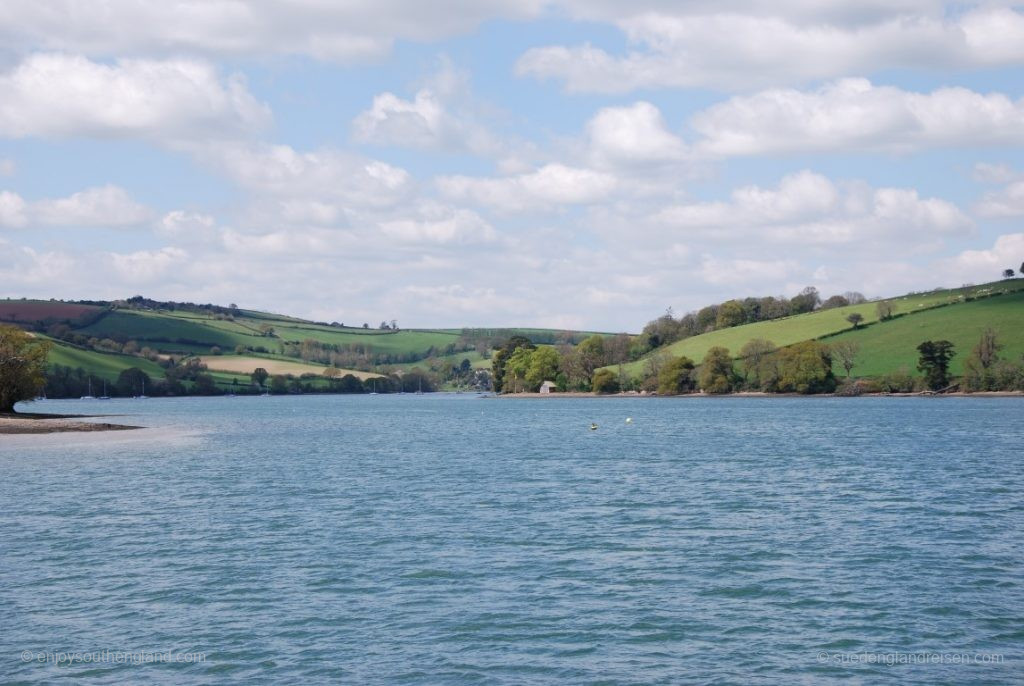 Noch ist der River Dart breit, aber das ändert sich bald