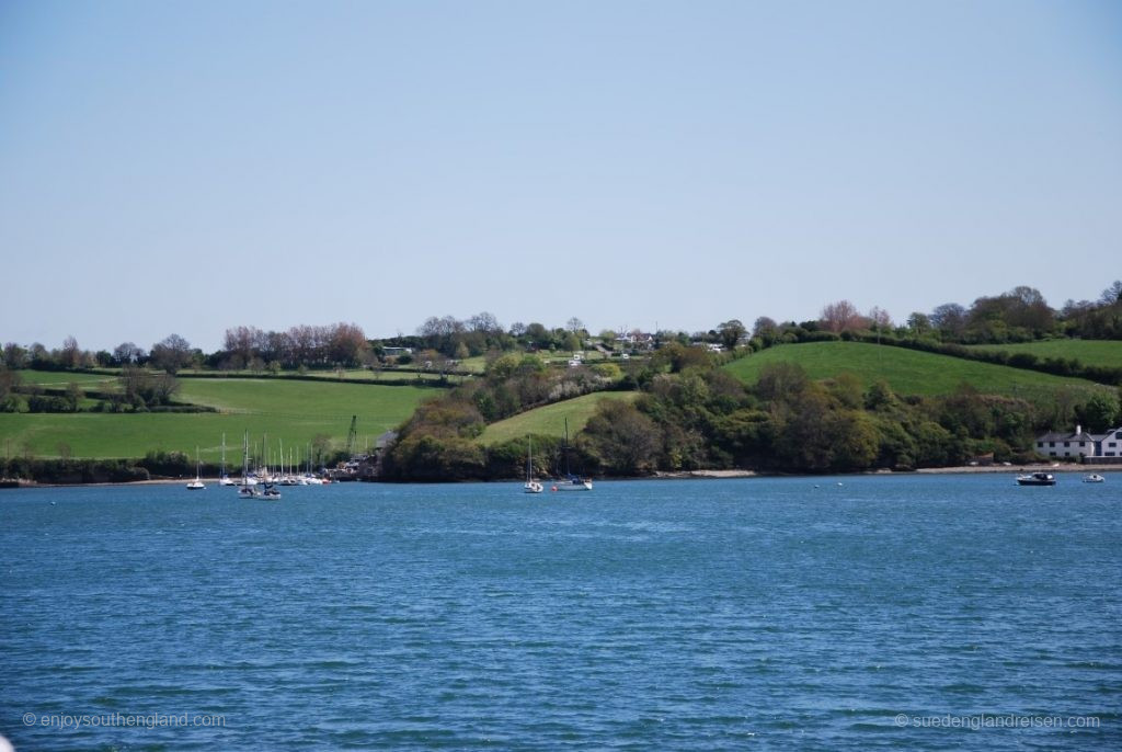 Landschaft am River Dart