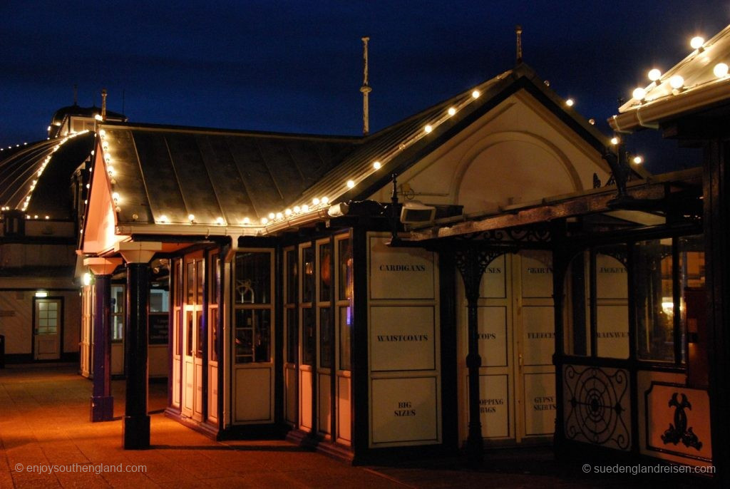 Eastbourne Pier - the entry area