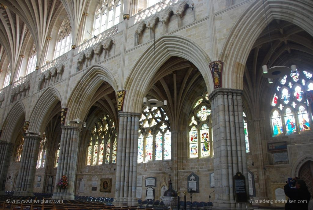 Exeter Cathedral von innen