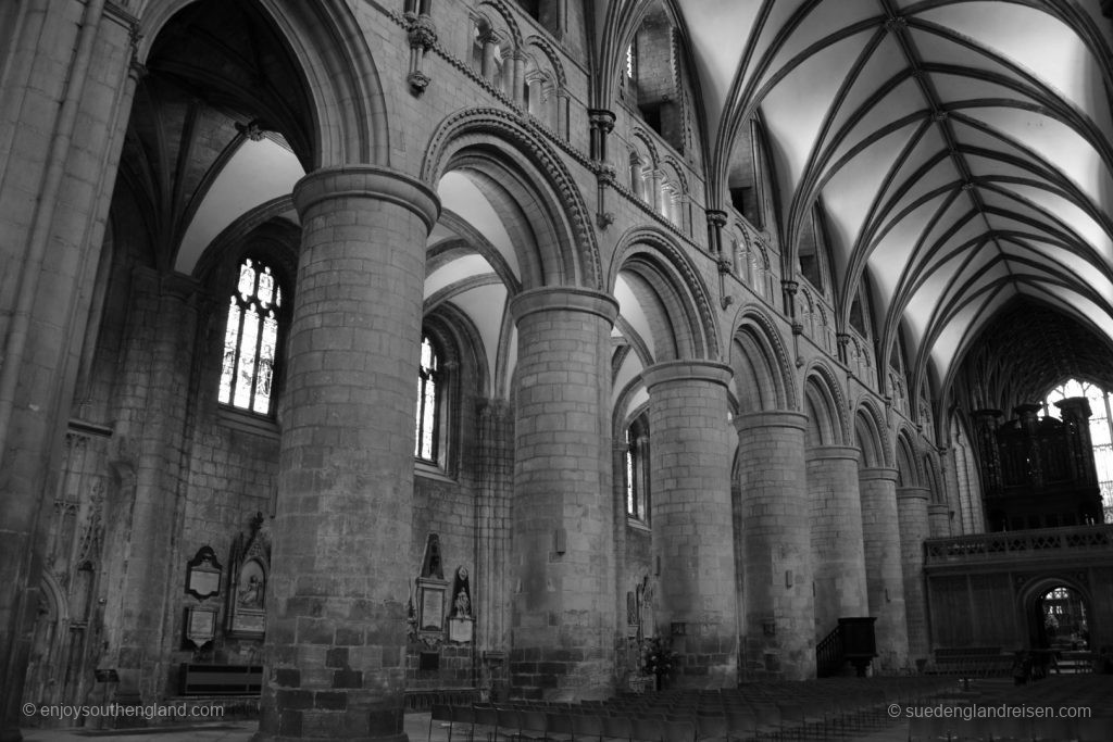 Gloucester Cathedral - in der Kathedrale