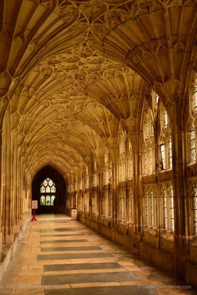 Gloucester Cathedral - im Kreuzgang