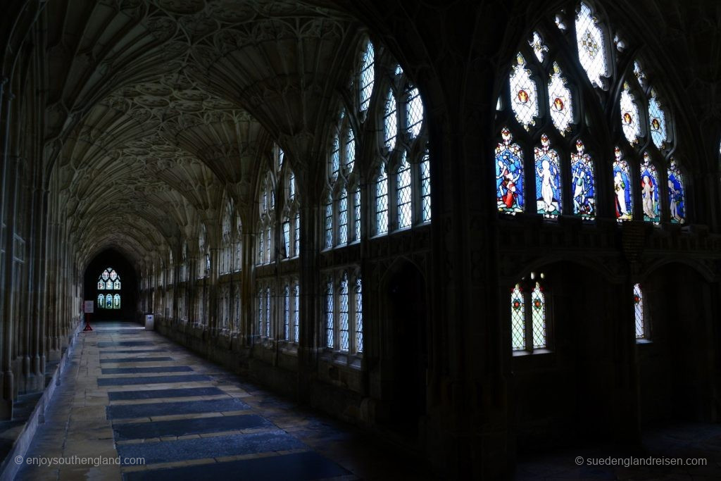 Gloucester Cathedral - im Kreuzgang