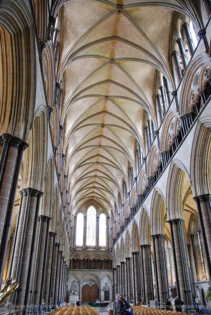 Hauptschiff der Kathedrale von Salisbury