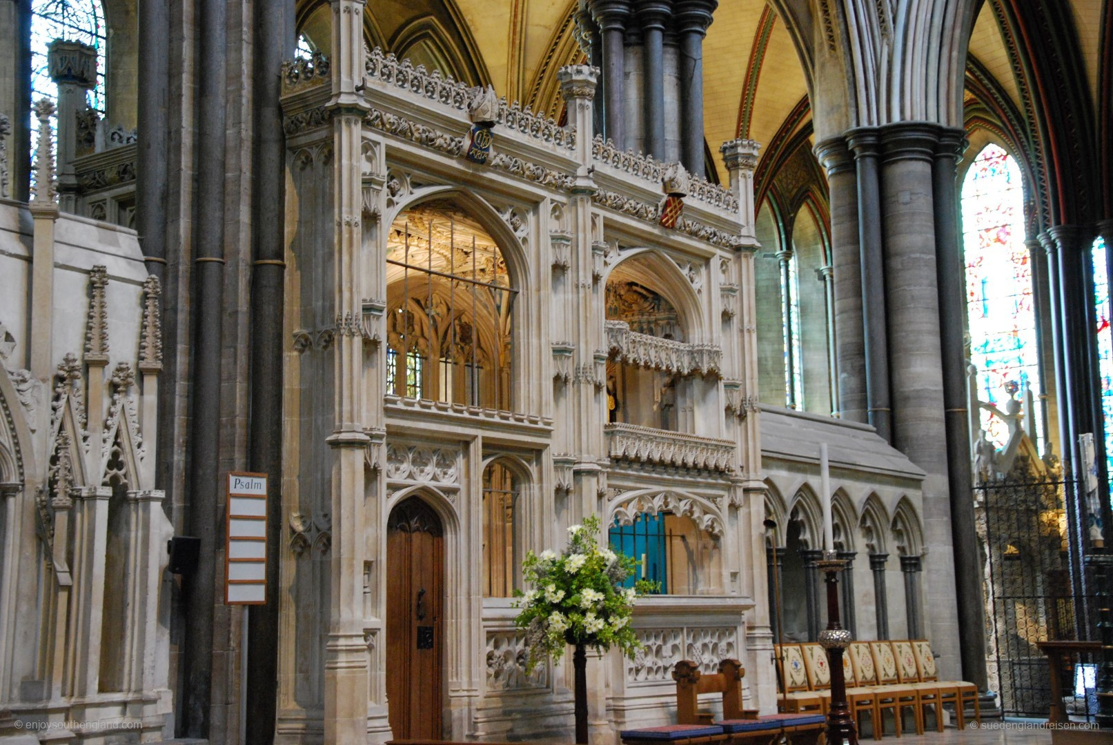 Details in der Salisbury Cathedral