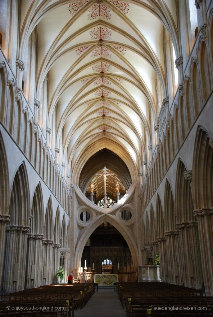 Im Inneren der Wells Cathedral