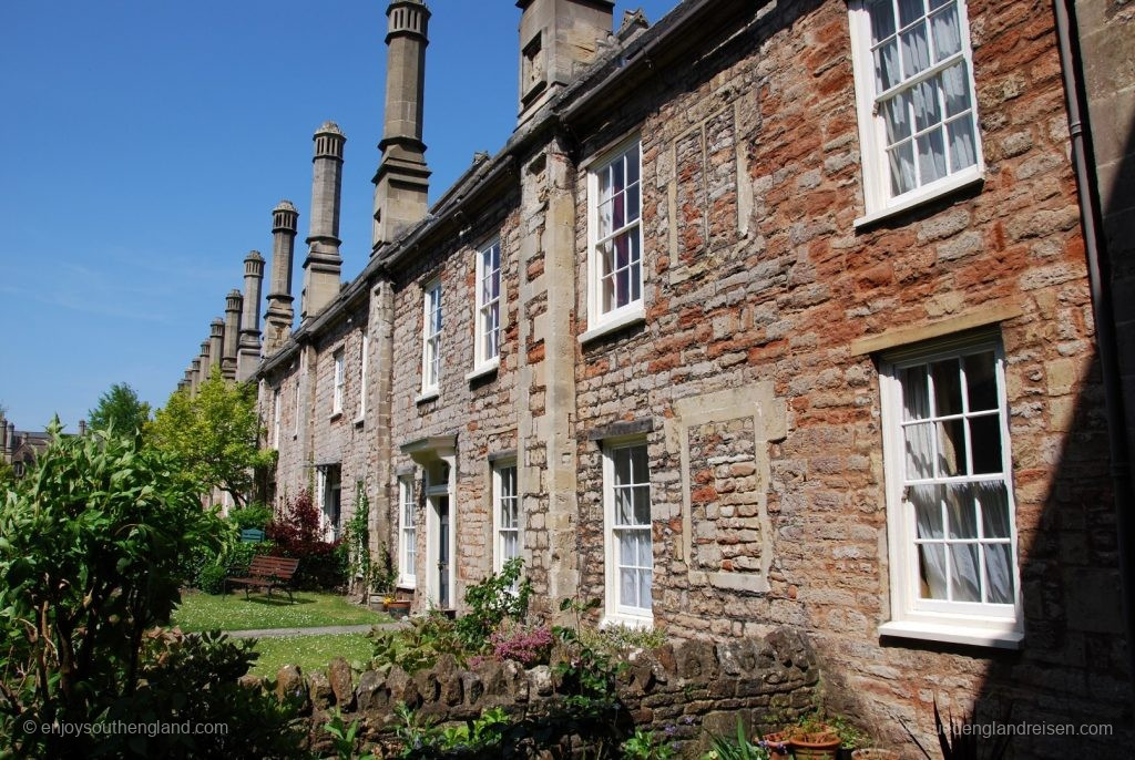 Vicars Close an der Wells Cathedral