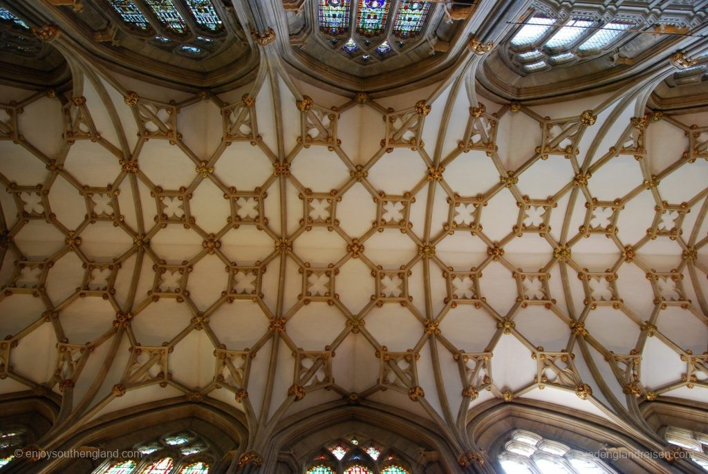 Decke in der Wells Cathedral