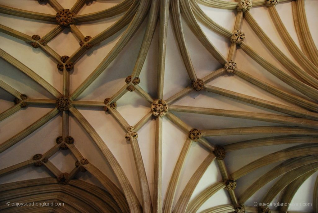 Deckendetail in der Wells Cathedral