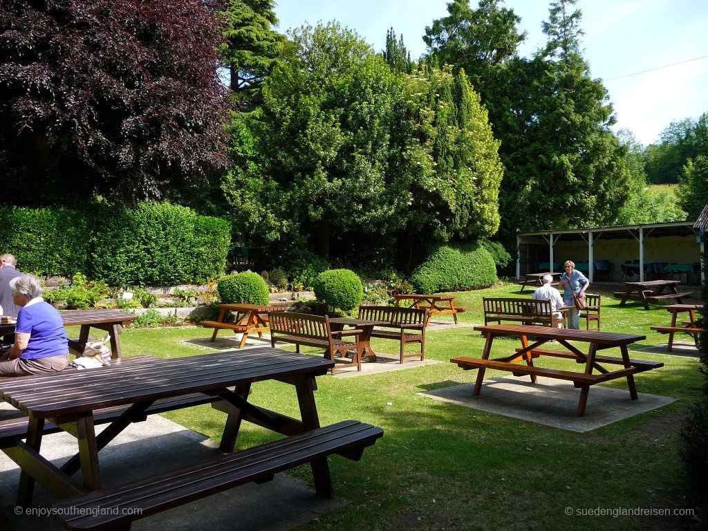 Tea-Garden in Litlington