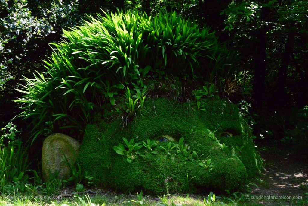 Der "Giants Head" in den Lost Gardens of Heligan