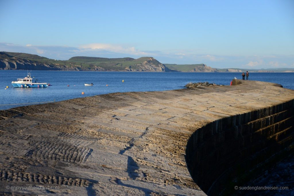 auf der Cobbs in Lyme Regis