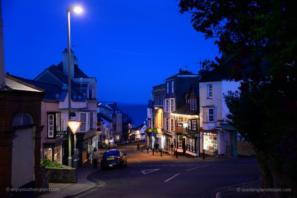 abendliches Lyme Regis