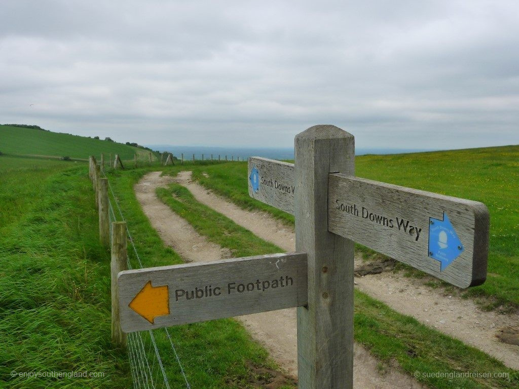 unterwegs auf dem South Downs Path