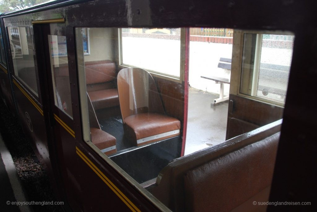 Romney, Hythe & Dymchurch Railway - a narrow line passenger carriage