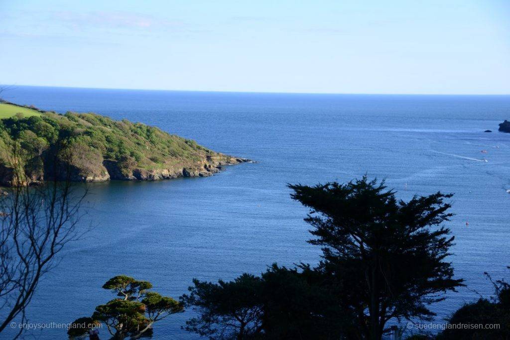 Die Mündung in den Ärmelkanal bei Salcombe (Devon)