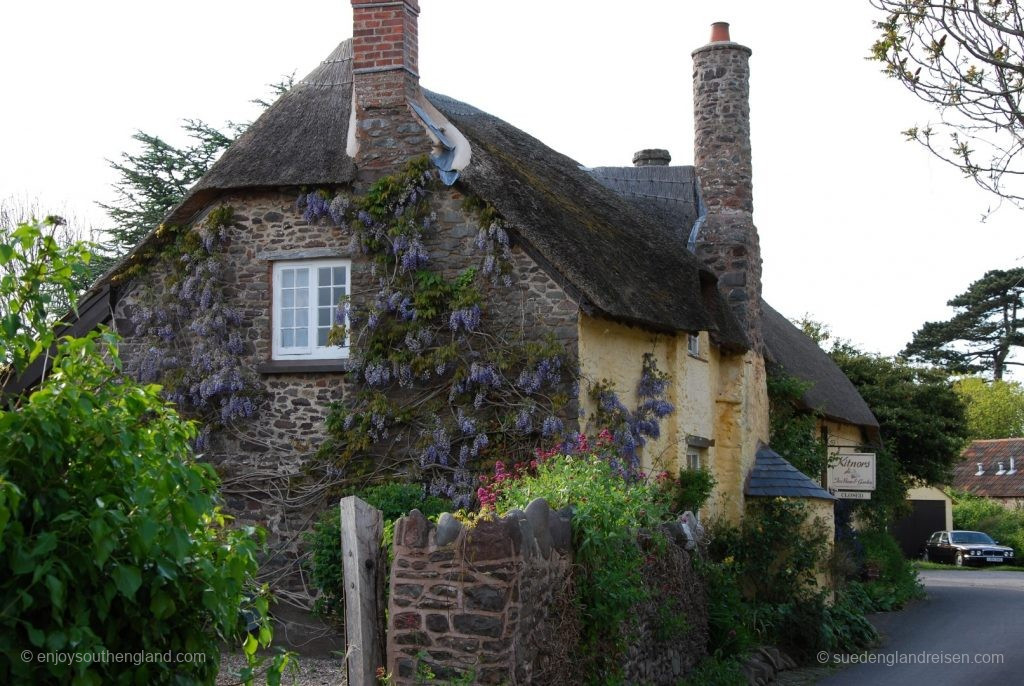 Tea-Room mit Garten in Bossington im Exmoor