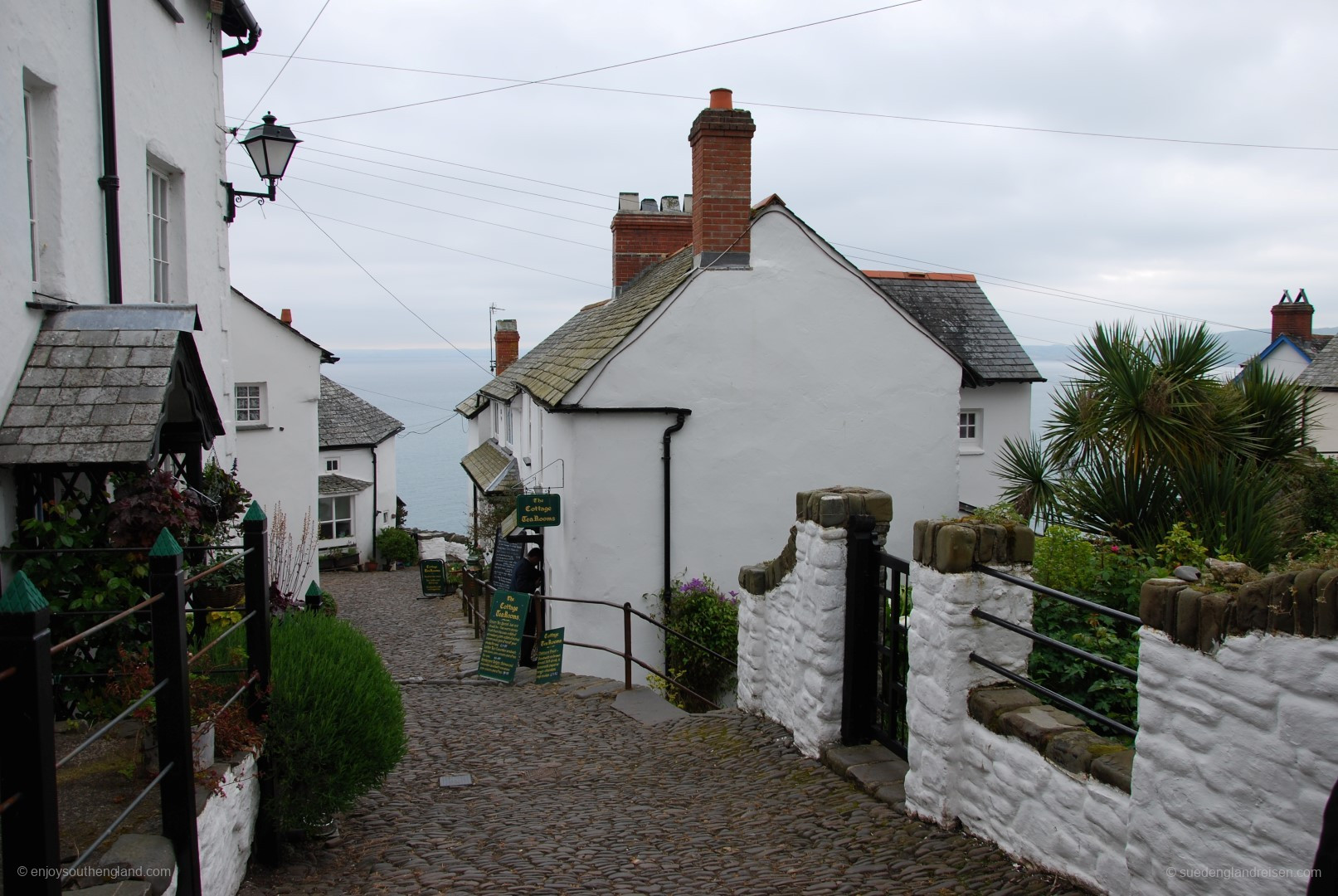 Clovelly - kein Museumsdorf, sondern bis heute bewohnt